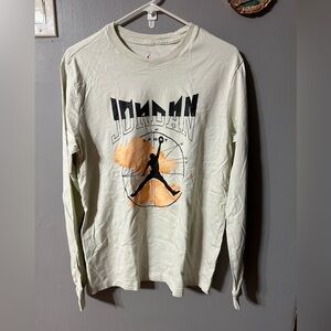 Jordan Men’s Long Sleeve Shirt, Medium